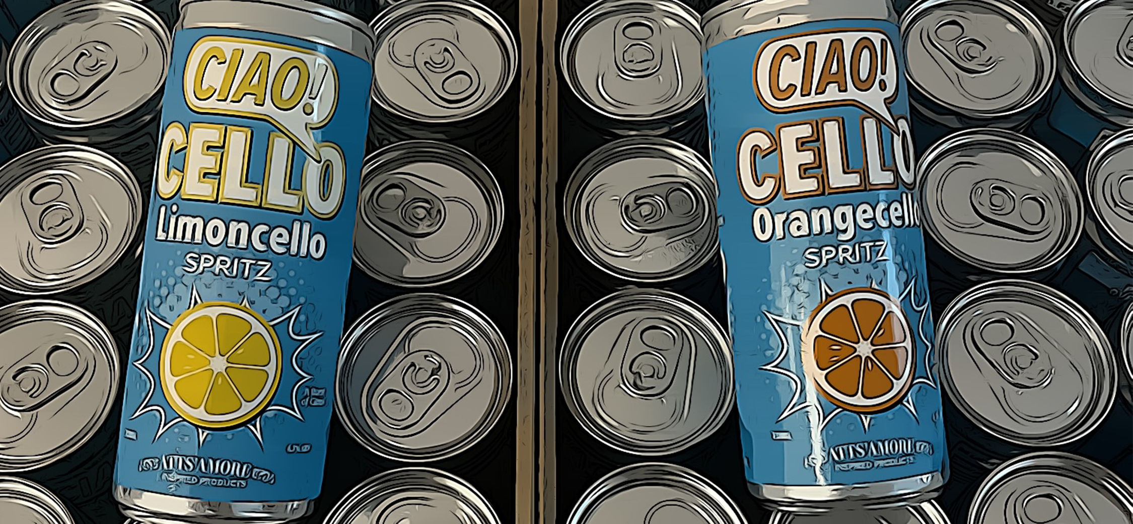 CiaoCello cans - delivery