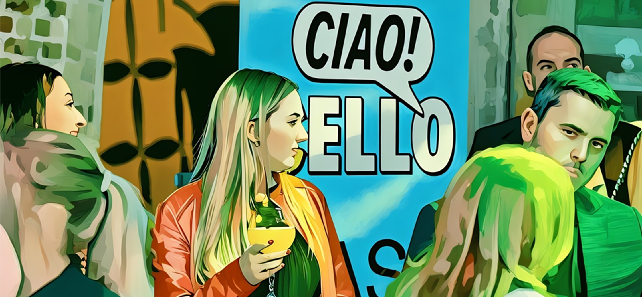CiaoCello gathering people